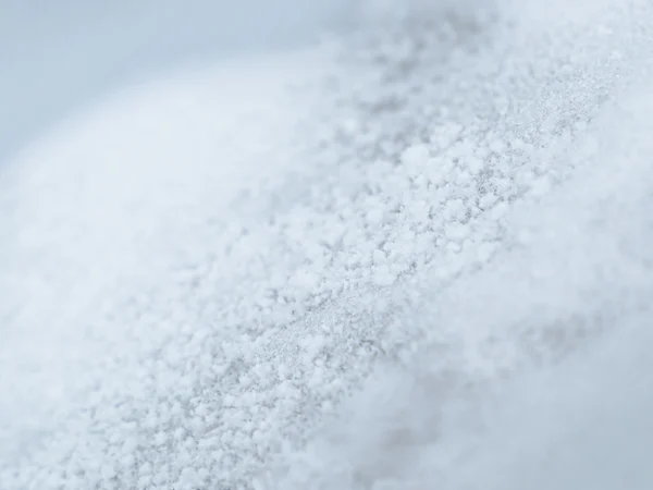 Refined white sugar crystals