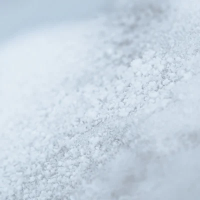 Refined white sugar crystals